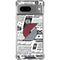NBA Portland Trail Blazers Historic Blast Google Pixel 7a Clear Case